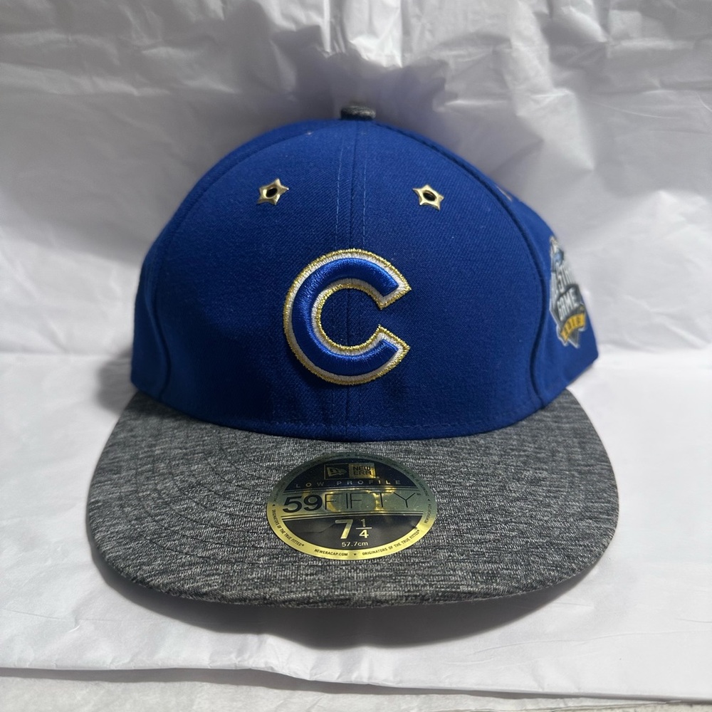 New Era Blue and Gray Men's Cap
